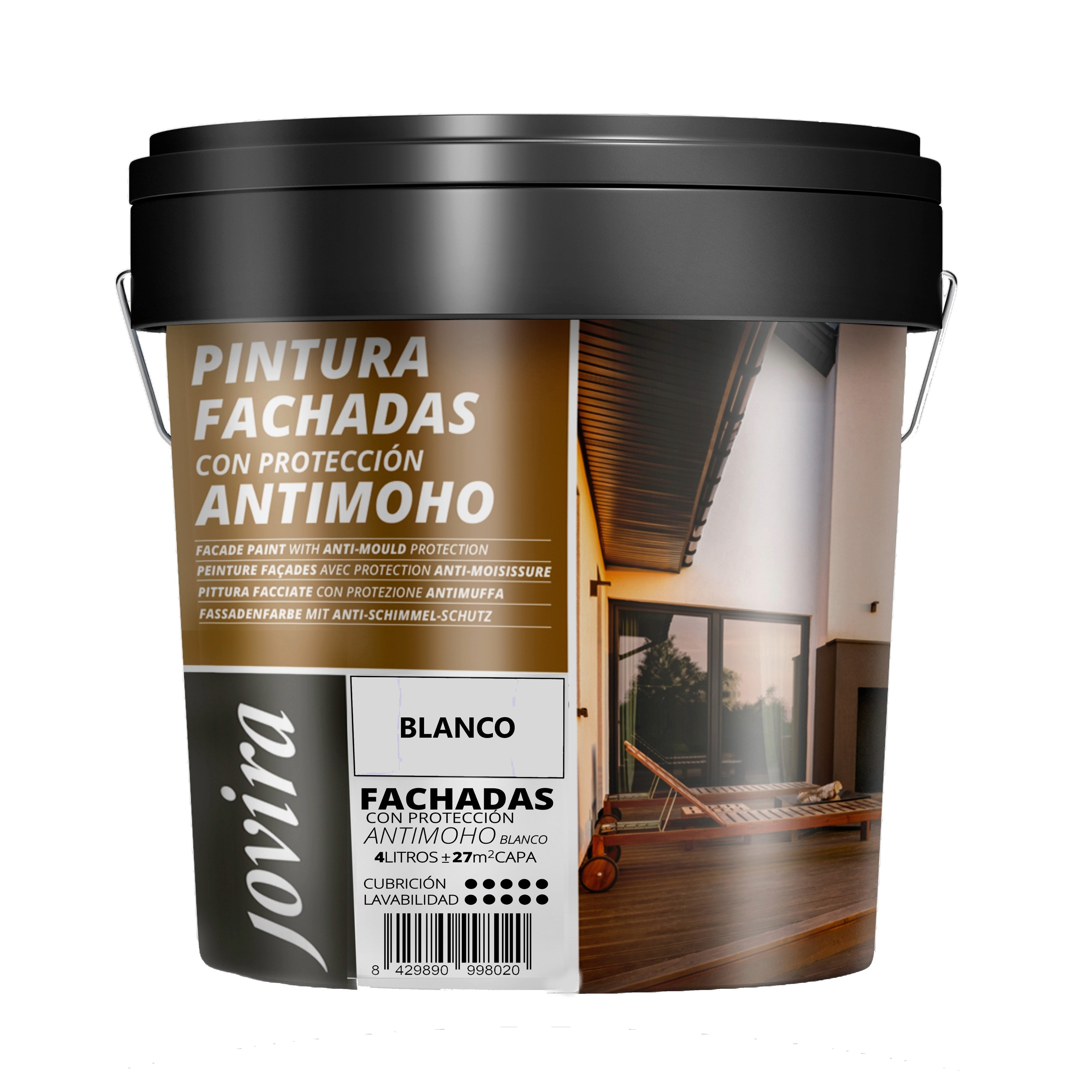 PINTURA FACHADAS ANTIMOHO