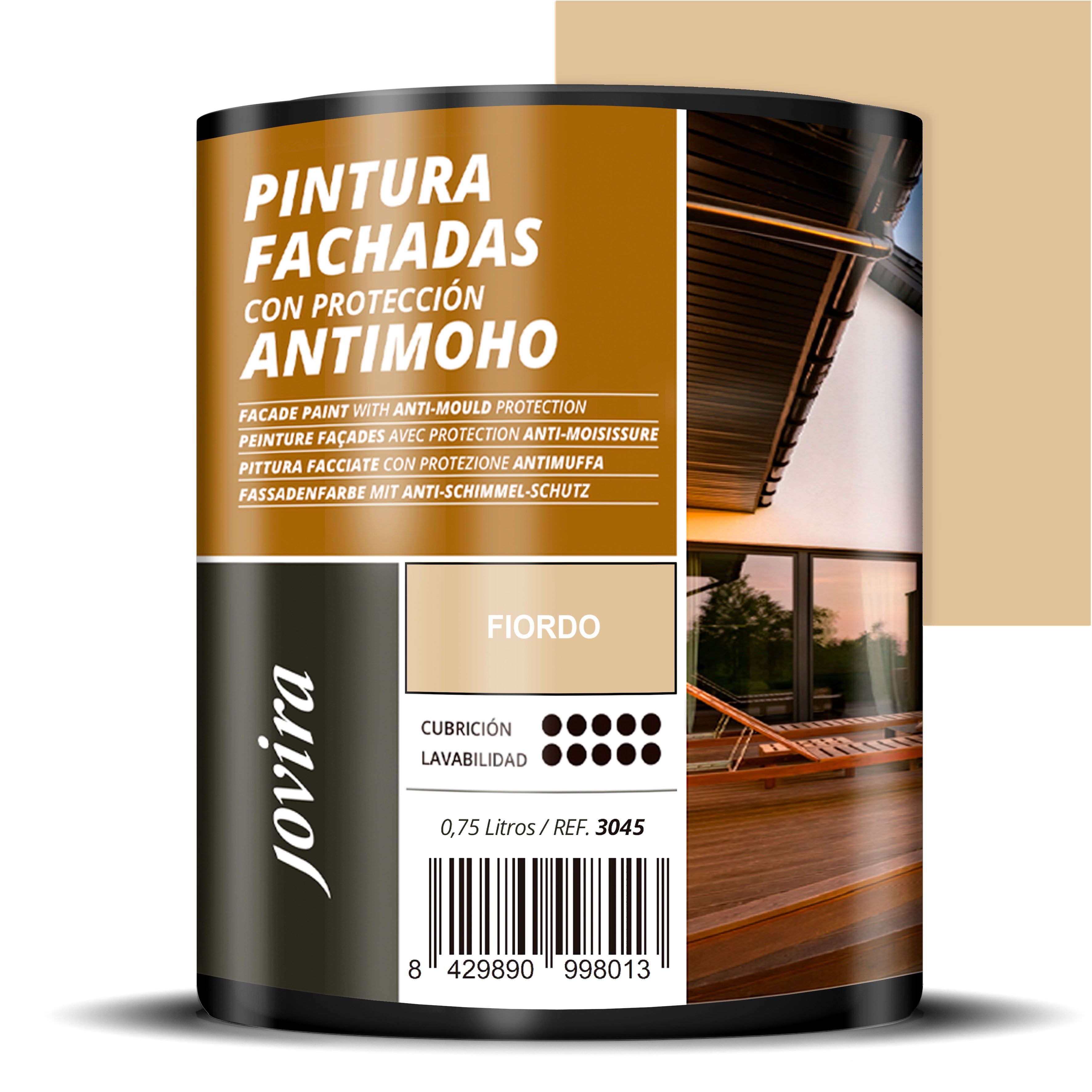 PINTURA FACHADAS ANTIMOHO