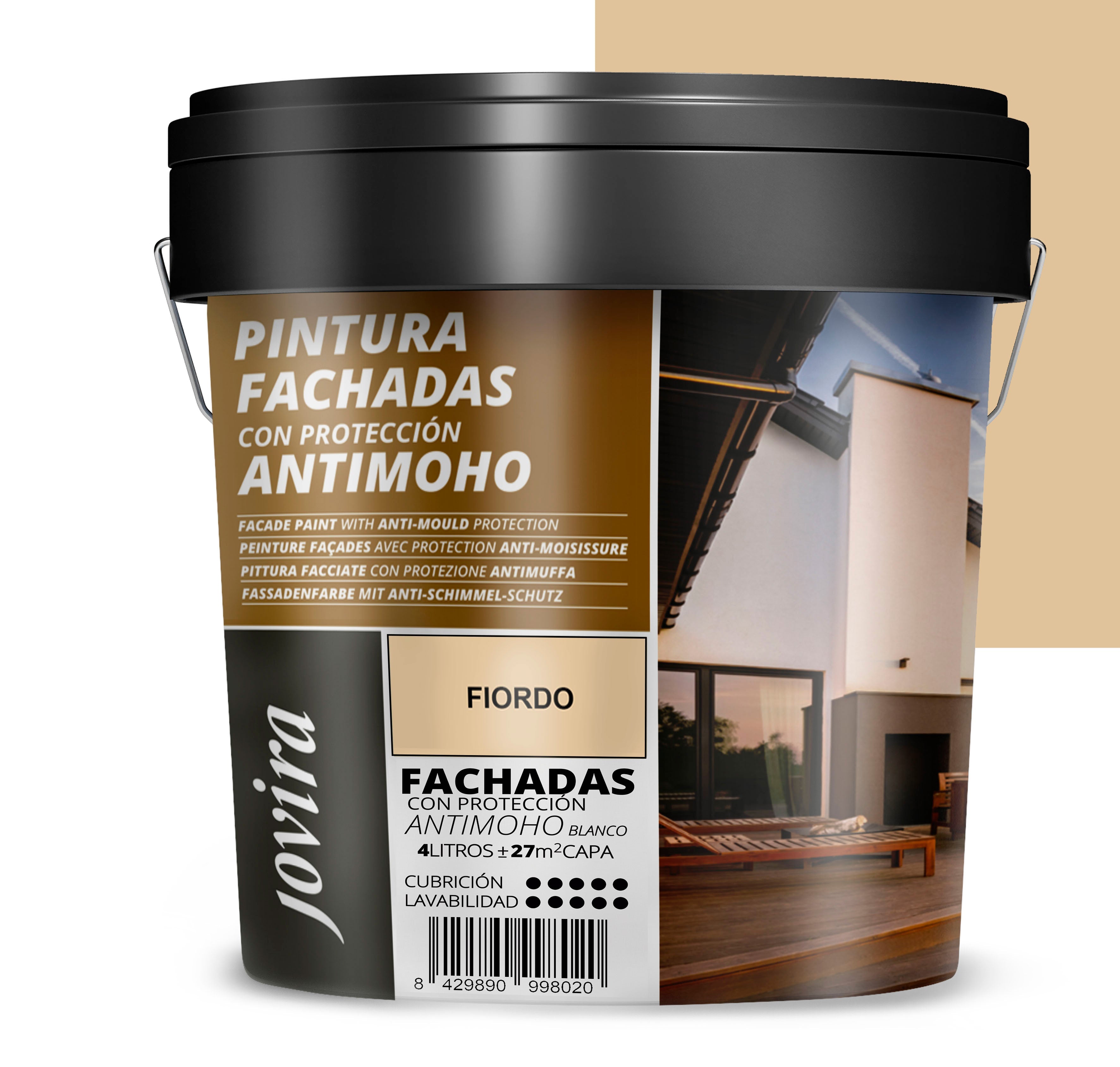PINTURA FACHADAS ANTIMOHO