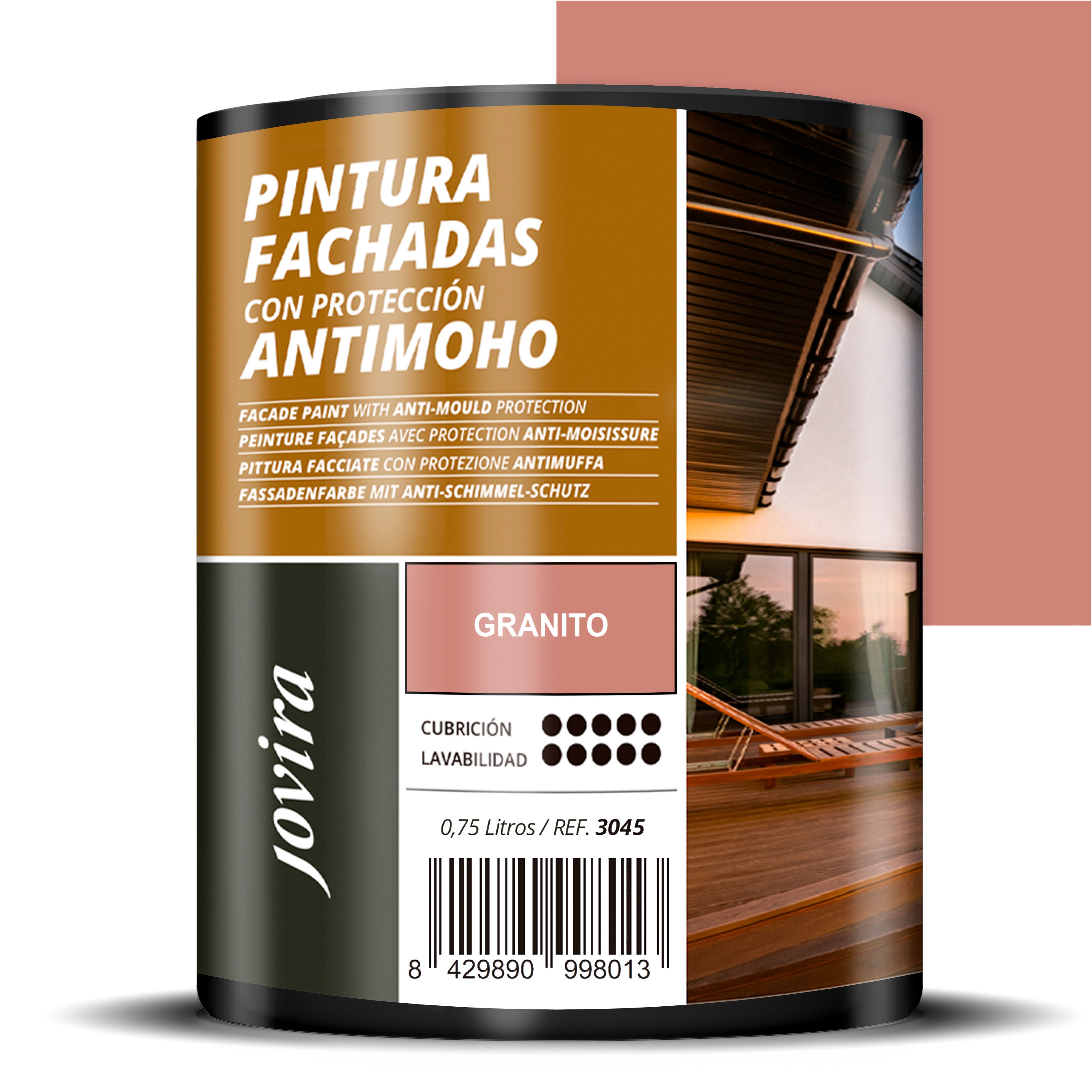 PINTURA FACHADAS ANTIMOHO
