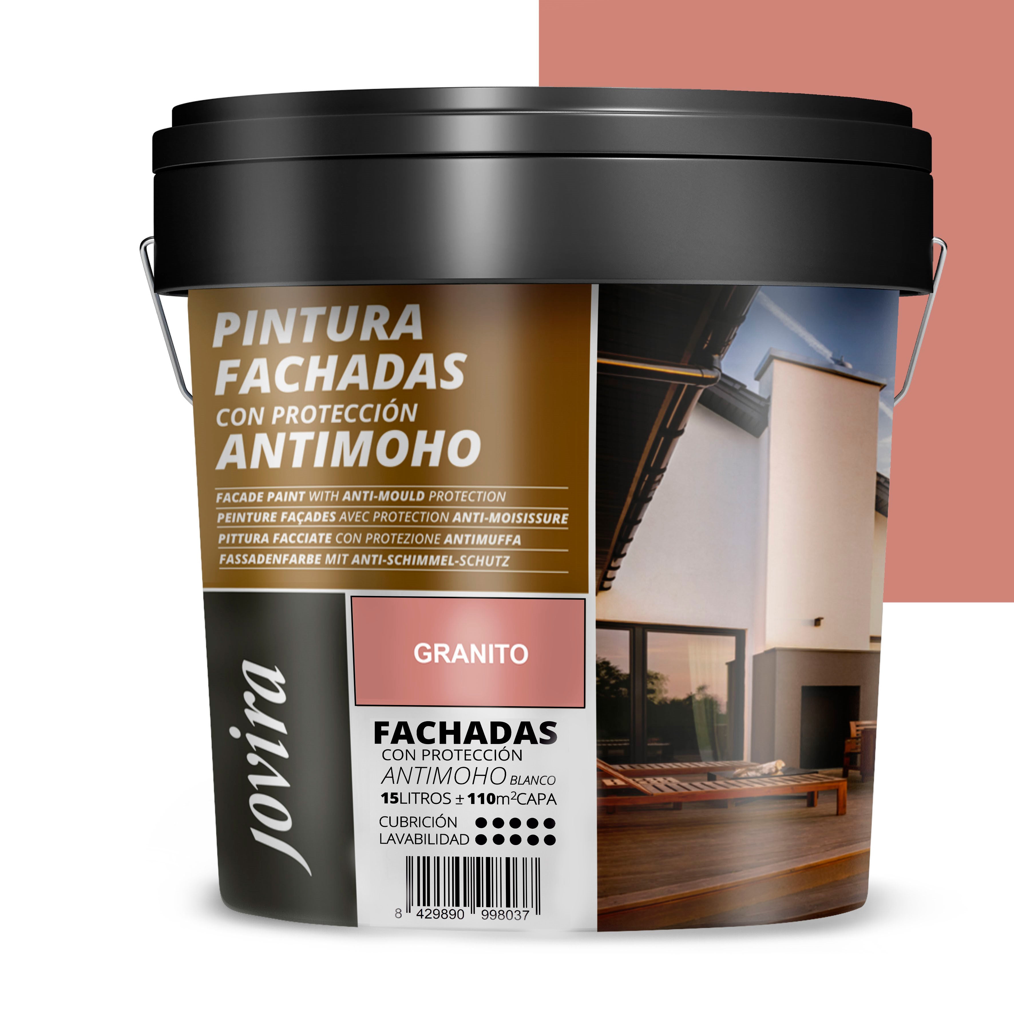 PINTURA FACHADAS ANTIMOHO