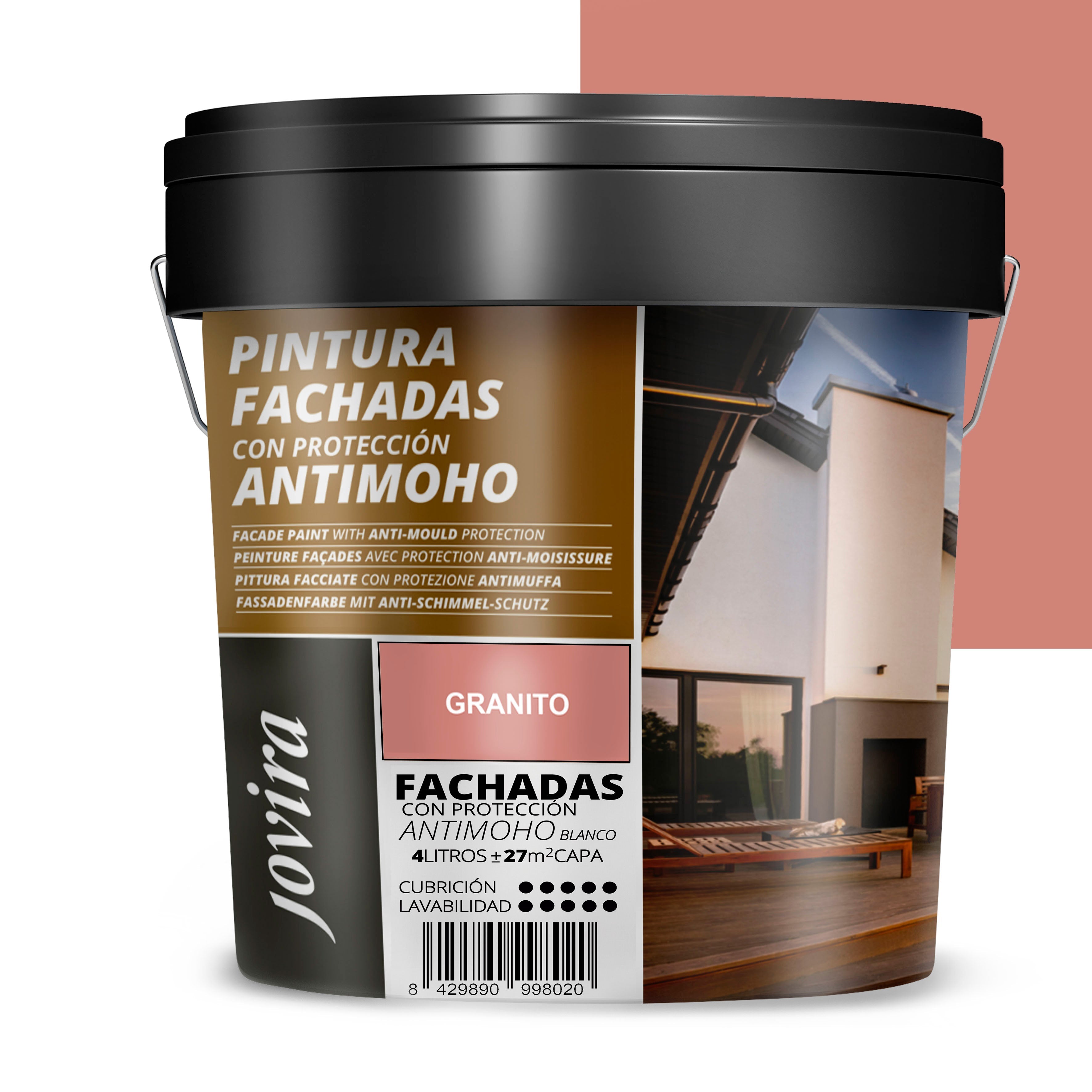 PINTURA FACHADAS ANTIMOHO