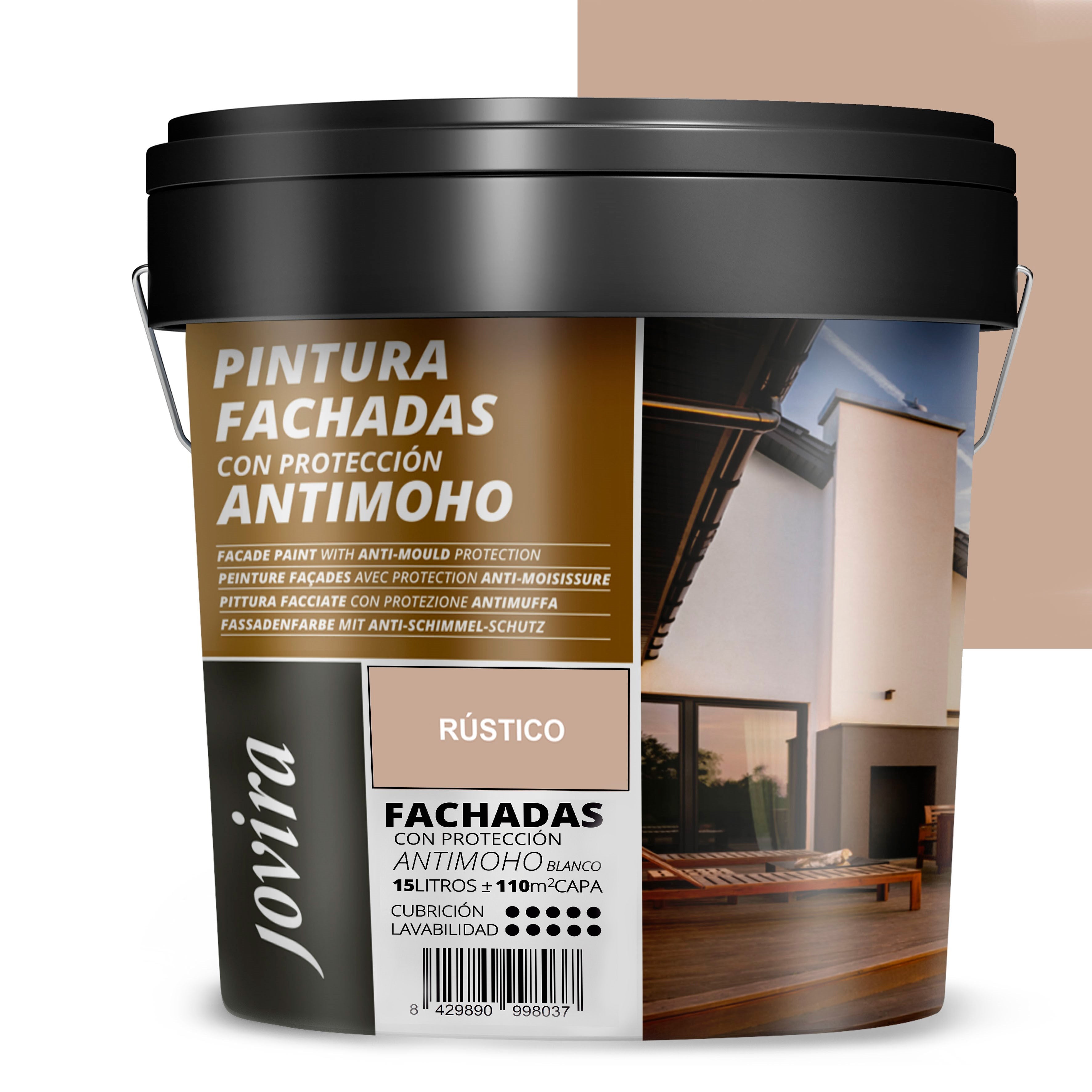 PINTURA FACHADAS ANTIMOHO
