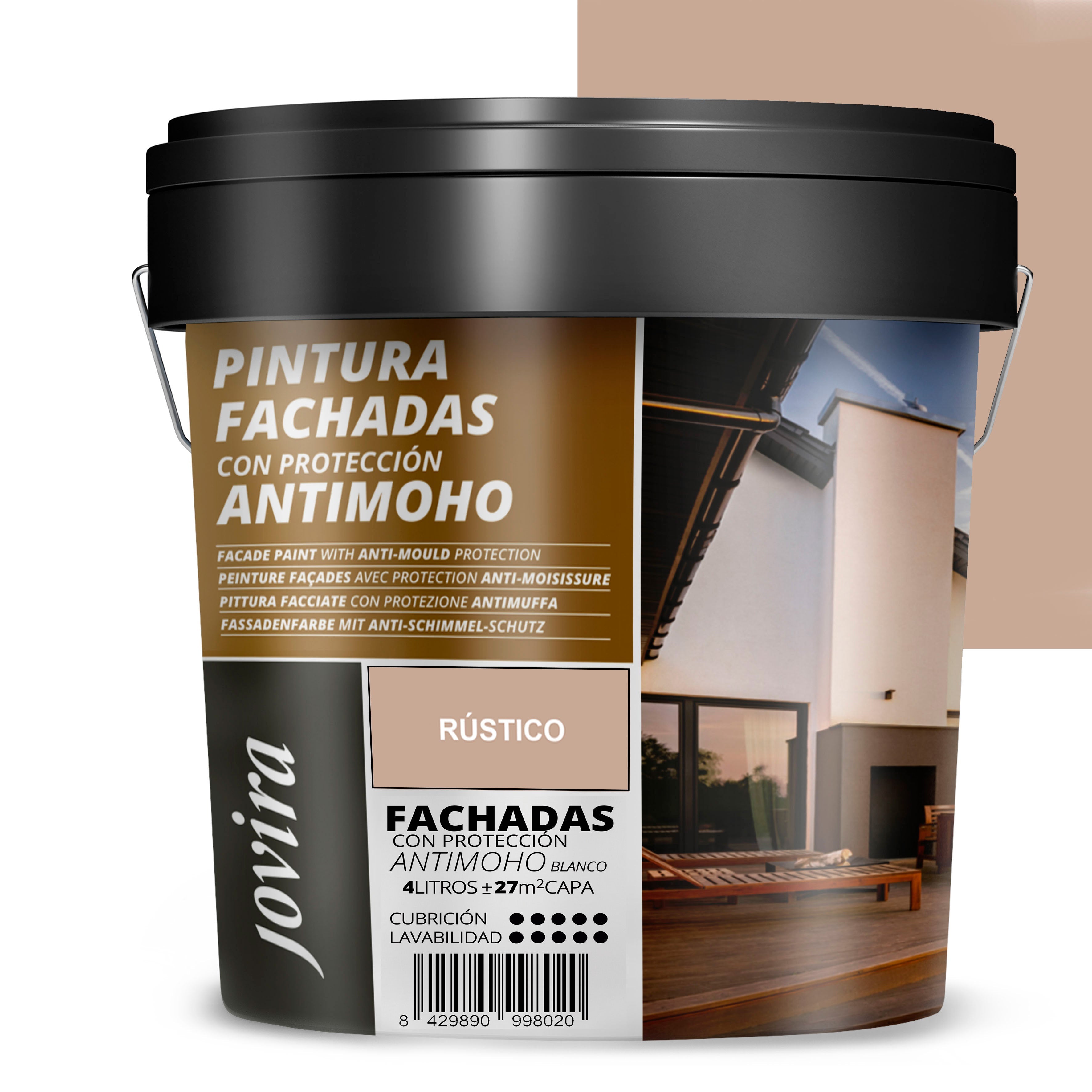 PINTURA FACHADAS ANTIMOHO