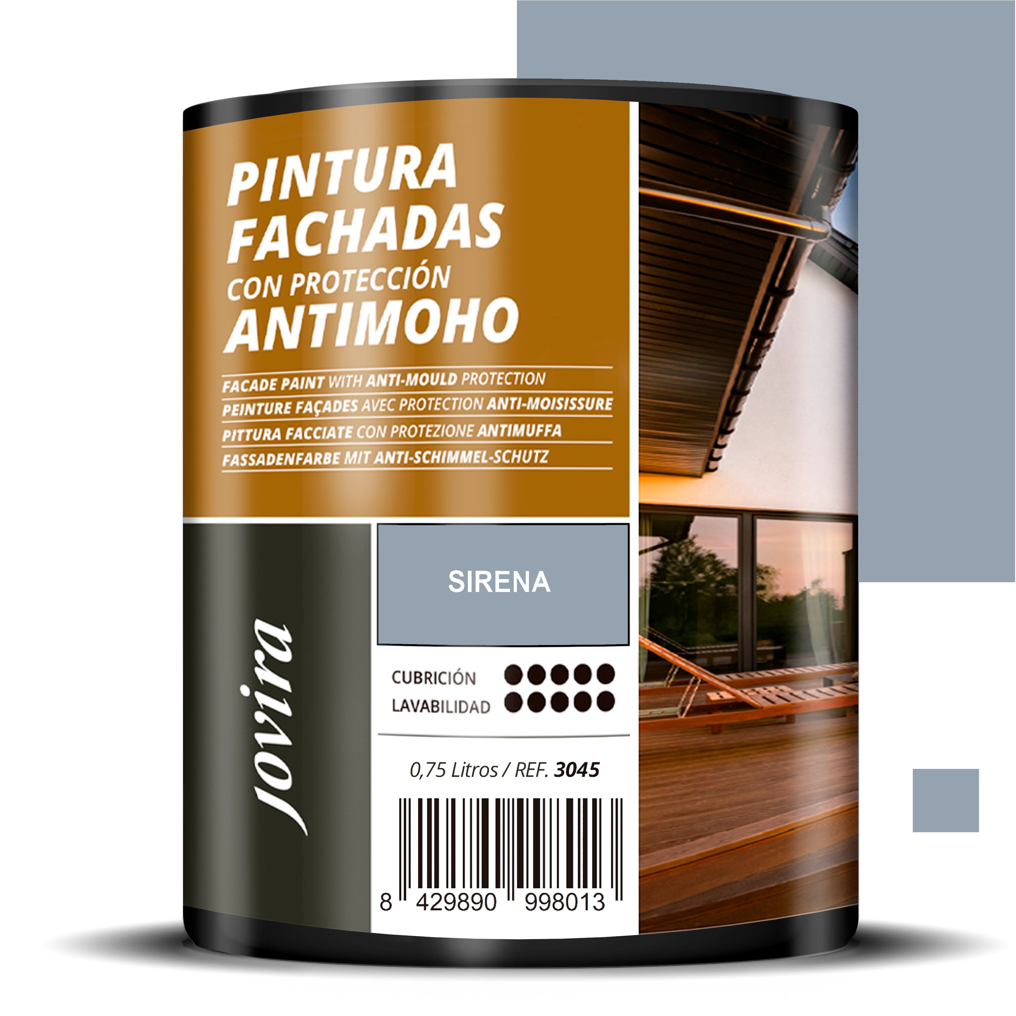 PINTURA FACHADAS ANTIMOHO