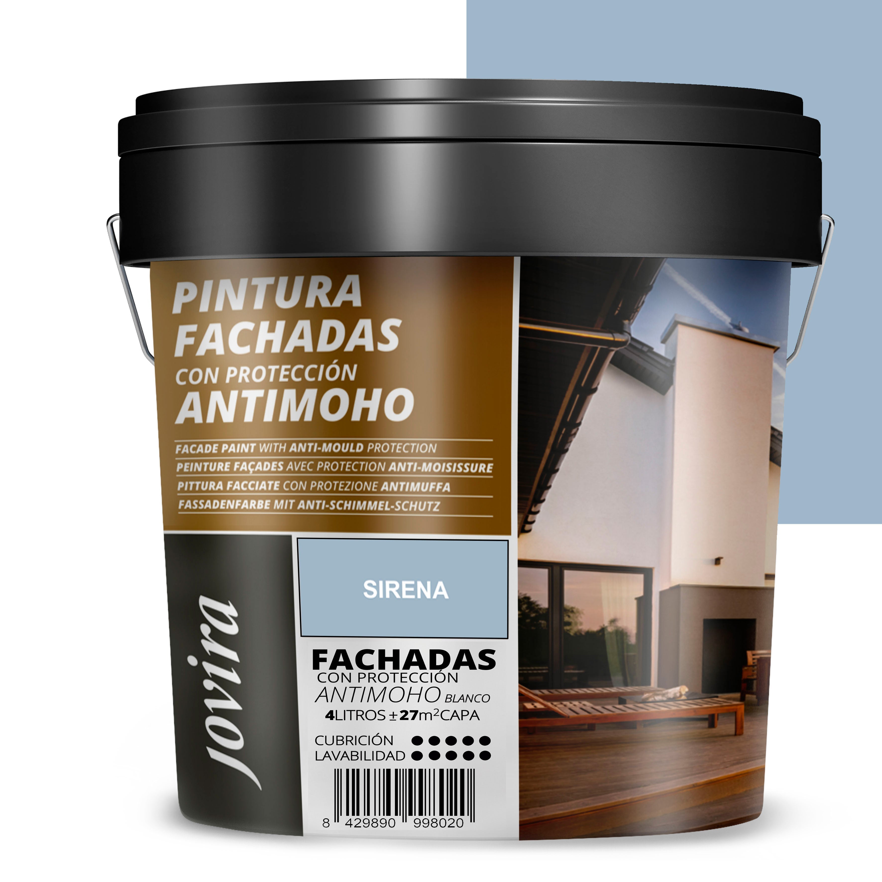 PINTURA FACHADAS ANTIMOHO