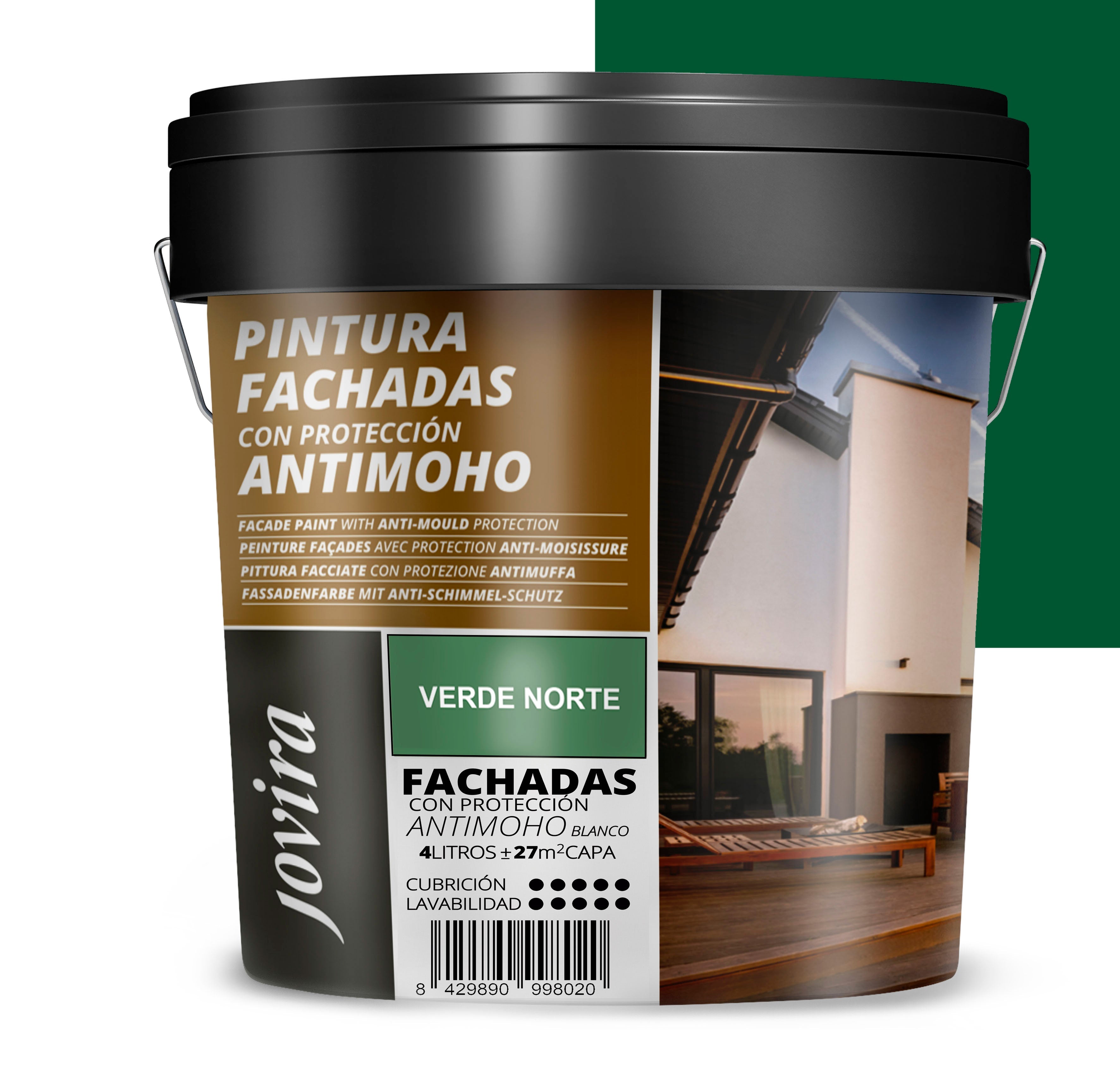 PINTURA FACHADAS ANTIMOHO