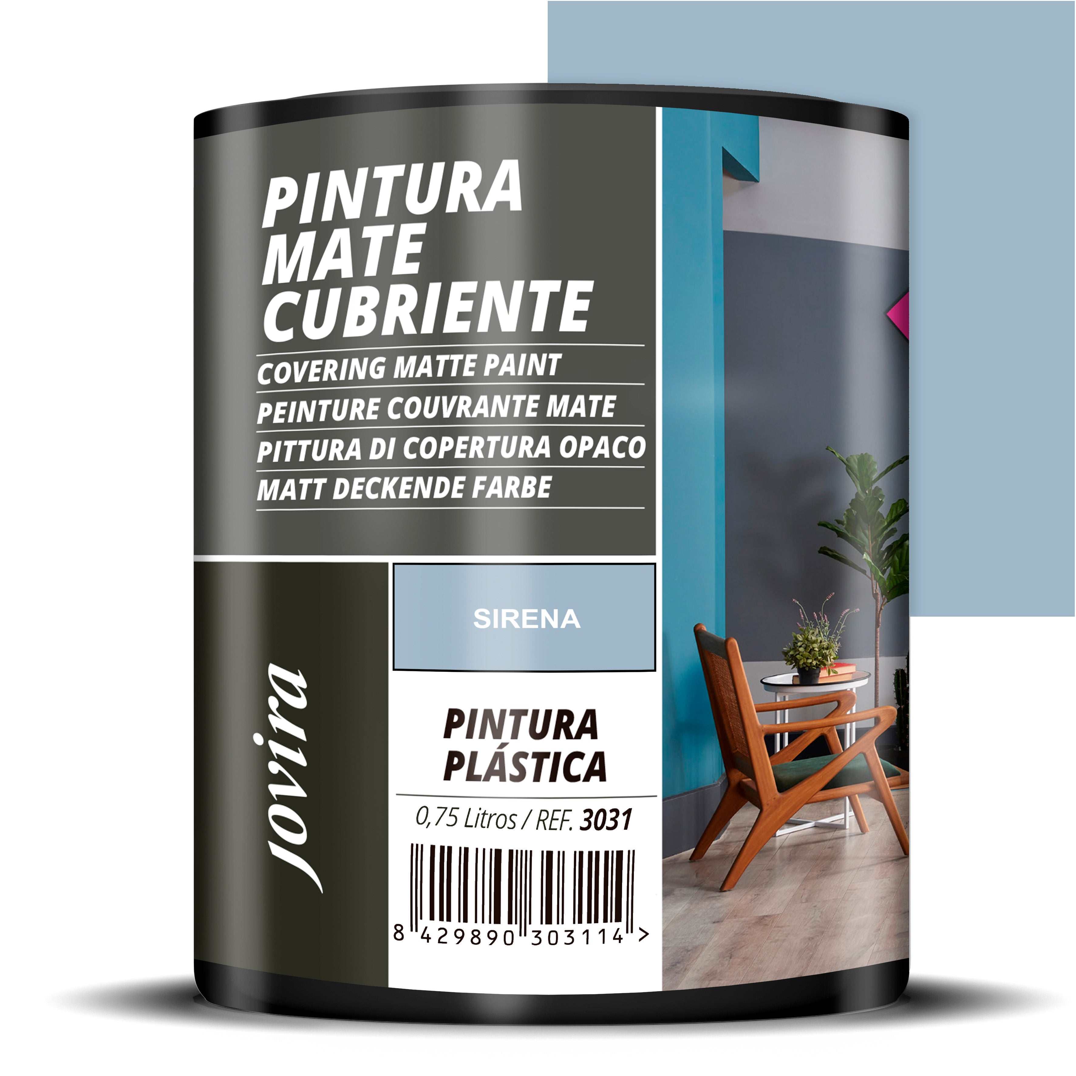 PINTURA MATE CUBRIENTE