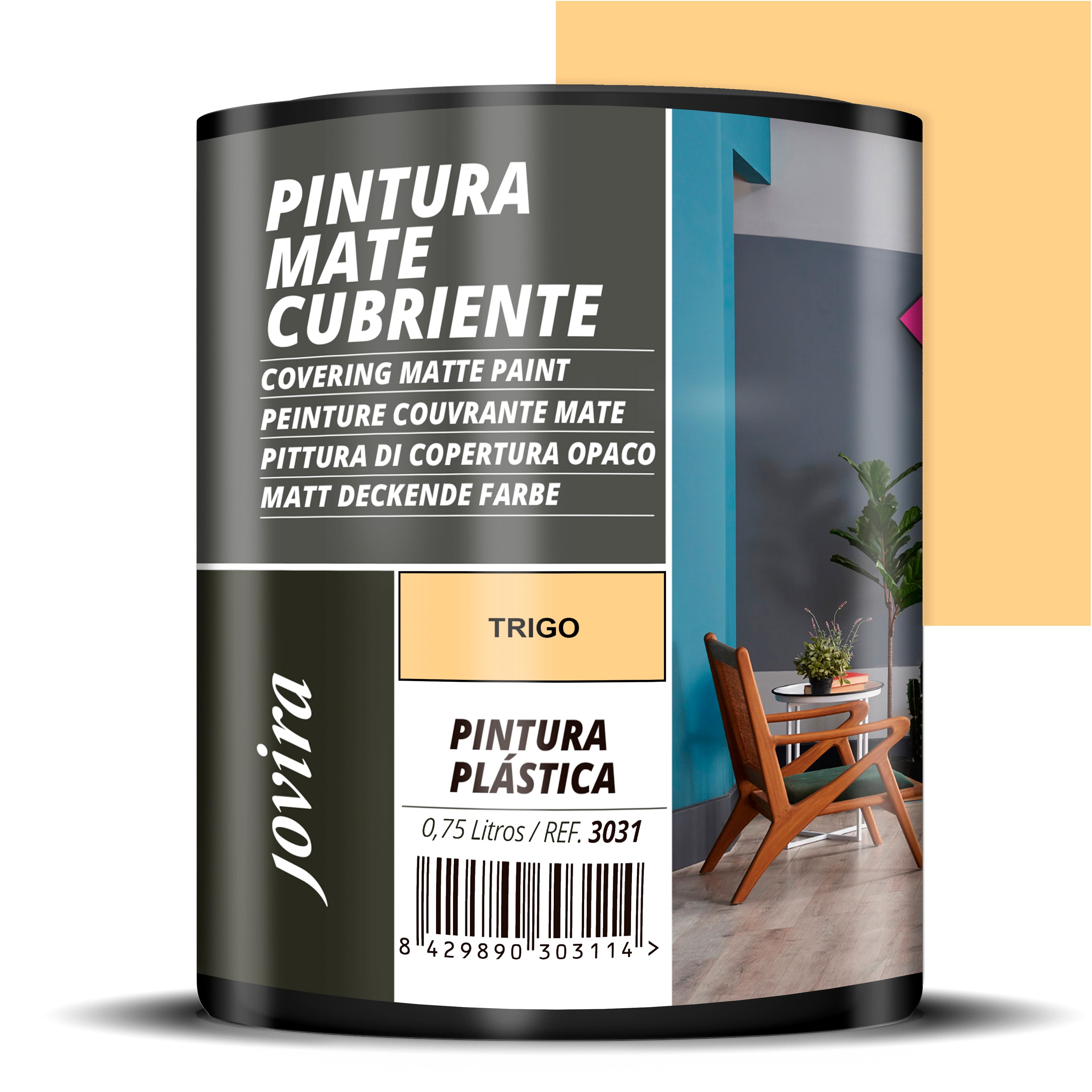 PINTURA MATE CUBRIENTE