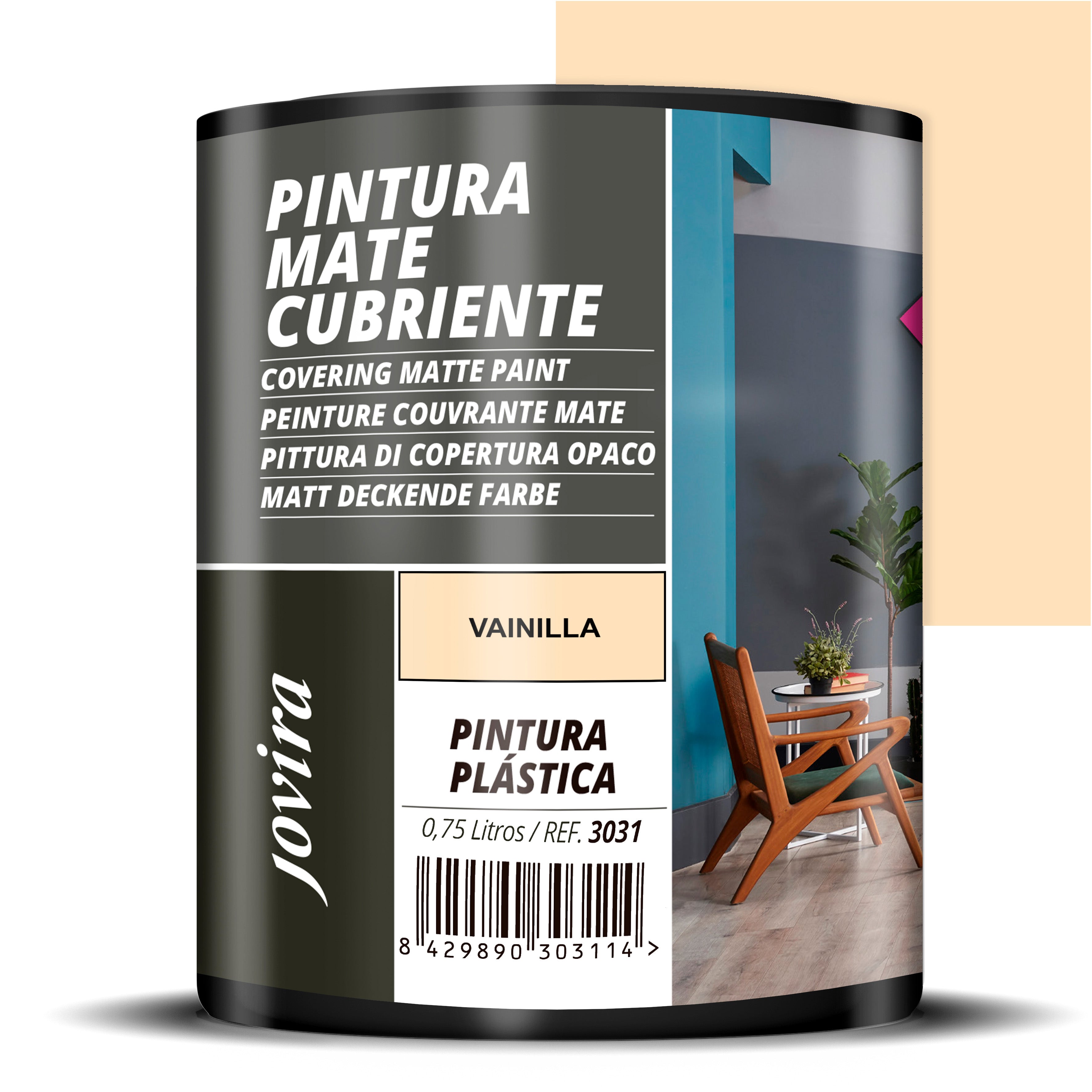 PINTURA MATE CUBRIENTE