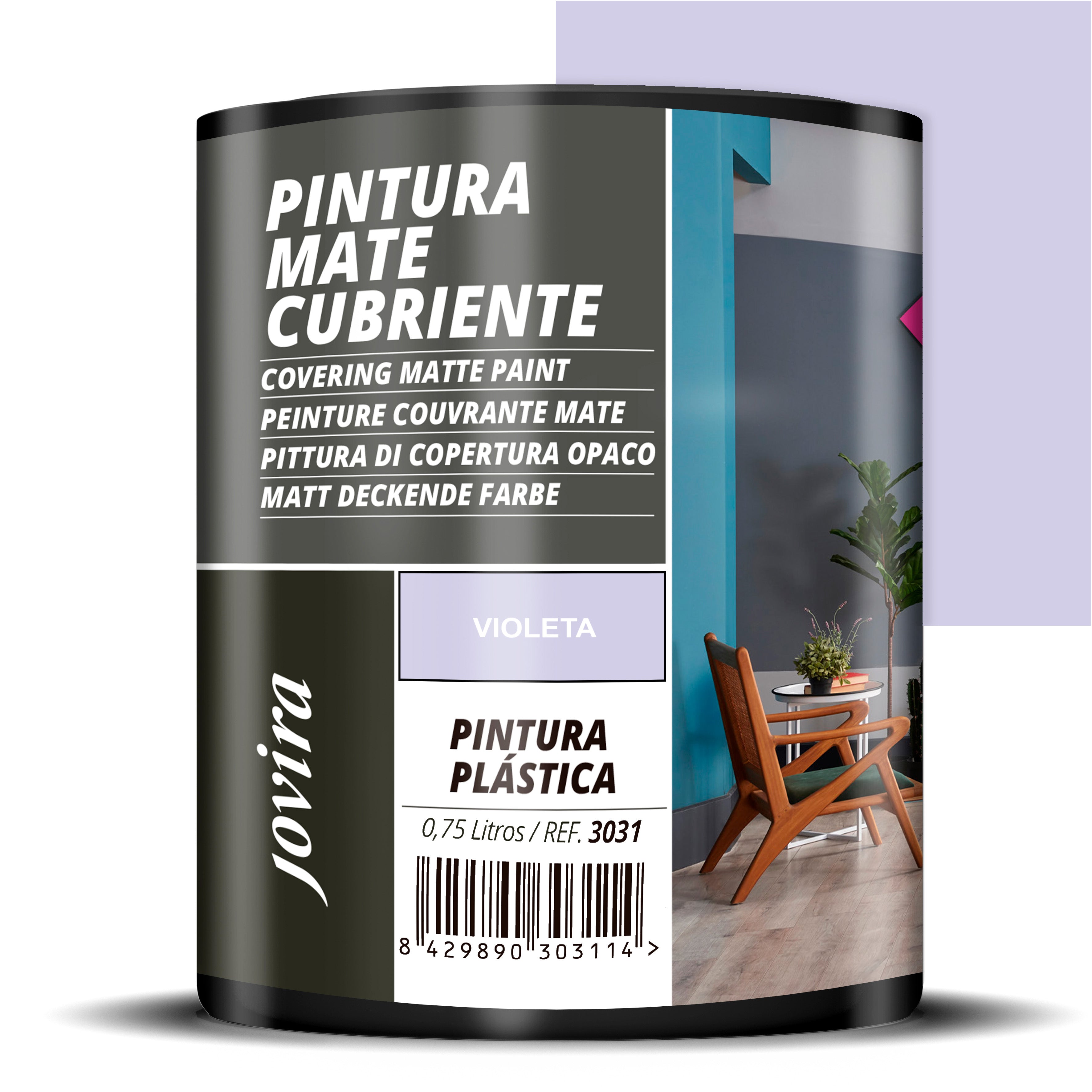 PINTURA MATE CUBRIENTE